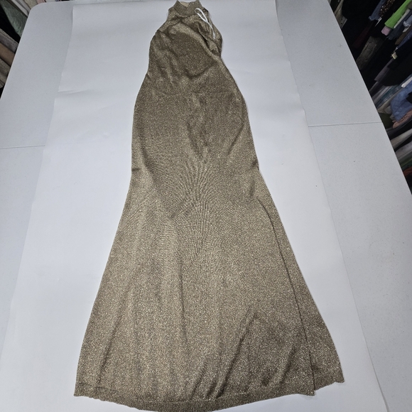 Ronny Kobo Arlo Knit Dress in Champagne - Picture 2 of 15